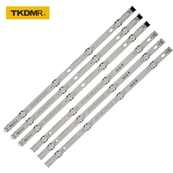 Bande de rétroéclairage LED pour téléviseur, 3A + 3B, 43 pouces, pour LG 43LH60/B _ REV03 _ 151002 43UH6030 43UH610V 43UH603V 43UH619V, 6 pièces 