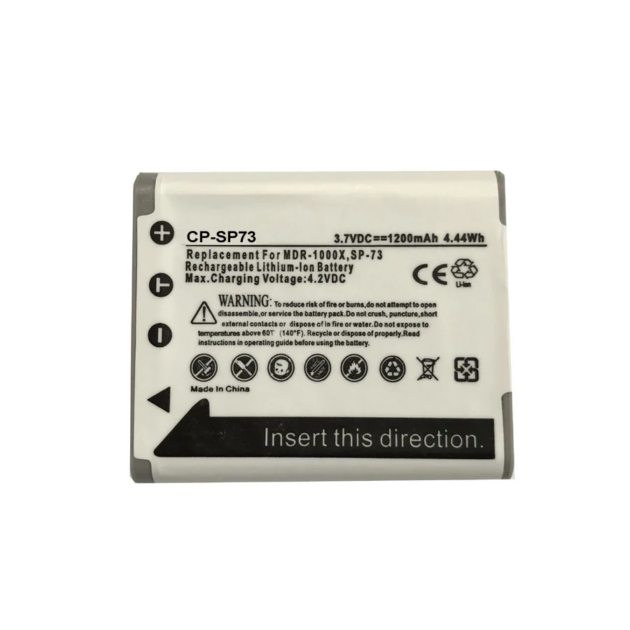 TTVXO аккумулятор 1200 мАч для sony MDR-1ABT, MDR-1ADAC, PHA-1Wireless гарнитура батарея SP73