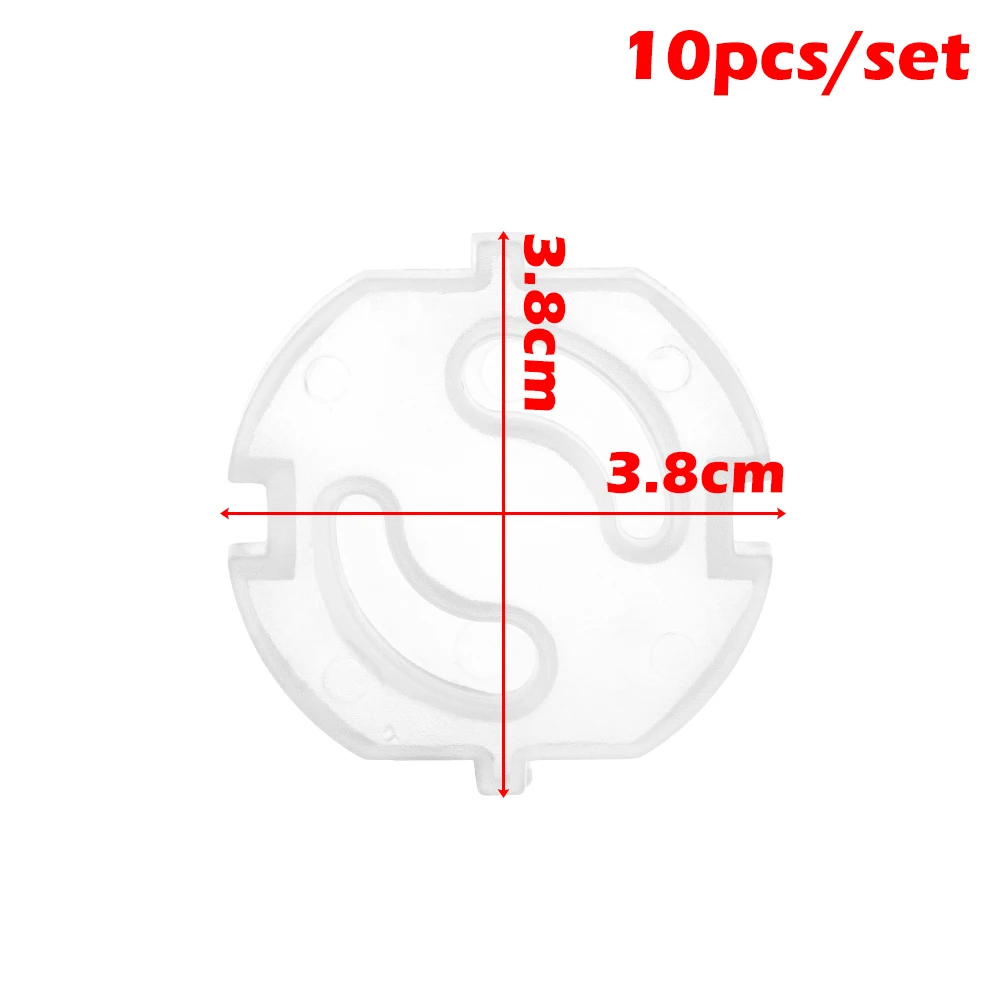 10 шт. 2 розетки с отверстиями крышки вилки детские электрические розетки розетка Европейский стандарт дети электрические защитные розетки