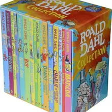 16 bücher/set Roald Dahl Sammlung kinder Literatur Englisch Bild Roman Geschichte Buch Set Frühe Educaction Lesen für kinder