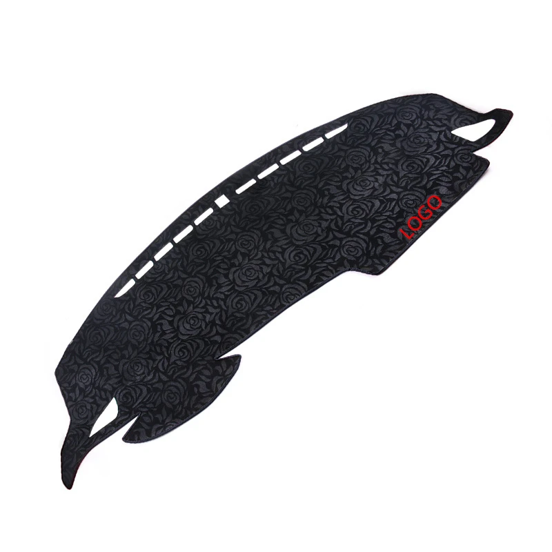 A-front-black Для десяти поколения Civic light pad Honda новая Civic специальный инструмент панель центральная консоль укрывающая от солнца коврик модификация - Название цвета: A-front-black