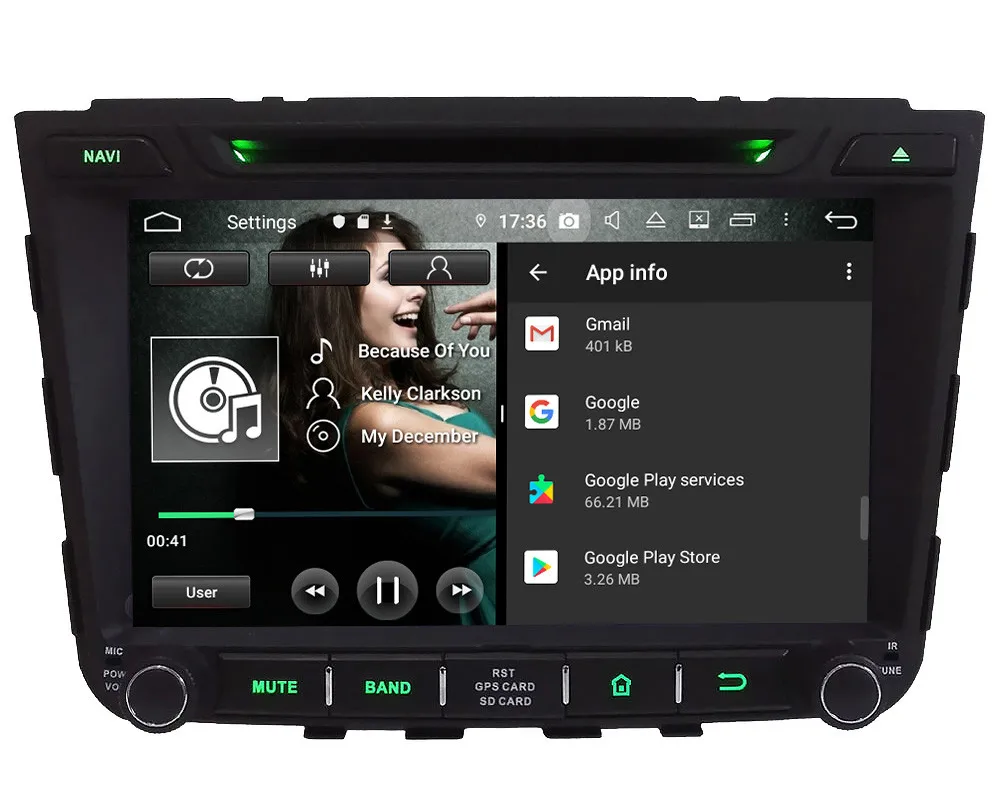 Klyde ips 4G wifi Android 9,0 Восьмиядерный 4 Гб ОЗУ 64 Гб ПЗУ DSP BT автомобильный DVD мультимедийный плеер радио для hyundai IX25 Creta
