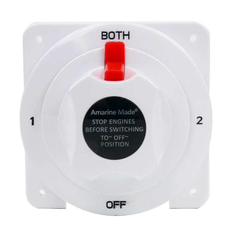 

Car Battery Selector Switch White Distribution Marine Boat Battery Switch For Audi 2010 a4 Suzuki sx4 Toyota camry 2018 Gti mk6