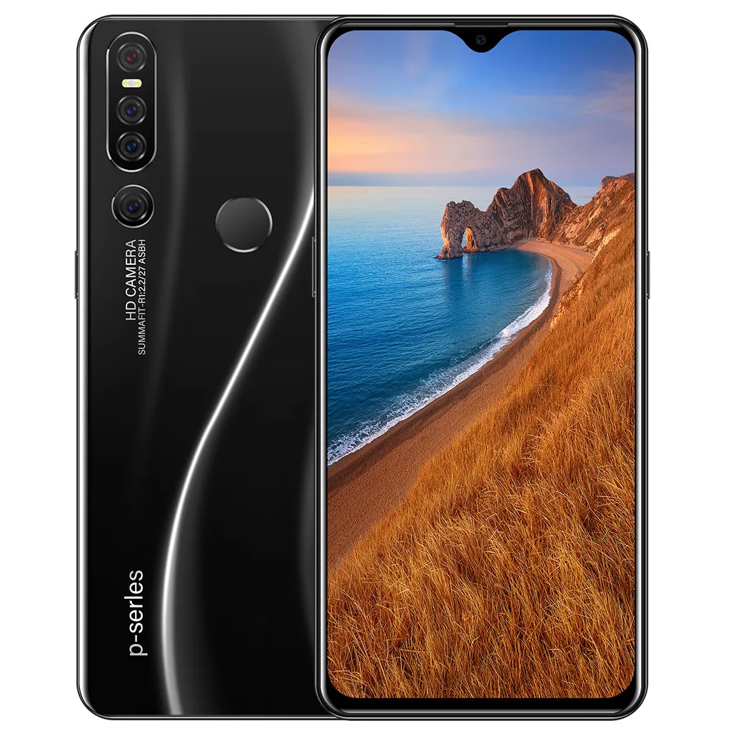 P30 Pro четырехъядерный 6,3 дюймовый дропшиппинг экран Android 9,1 2G+ 3 2G gps 3g звонок смартфон Прямая поставка