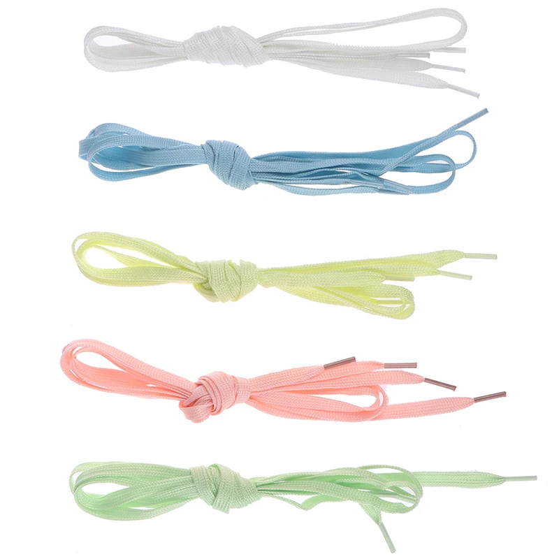 2pcs/Pair Glow Luminous Shoelaces Funny Sport Gift Running Fluorescent Gift Toys