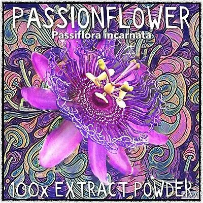 

Passion Flower (Passiflora incarnata) | 100x Extract Powder [5 Grams-10 Grams]