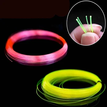 

6000m a roll 0.5mm Optic Fiber Lights Plastic Led Cable Fluorescence Flex Nano Optical Fibre for Gun Bow Sight Lighting