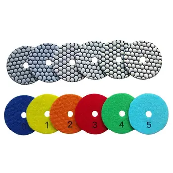 

Dry Diamond Polishing Pads Diameter Resin Bond Diamond Flexible Polishing Pads