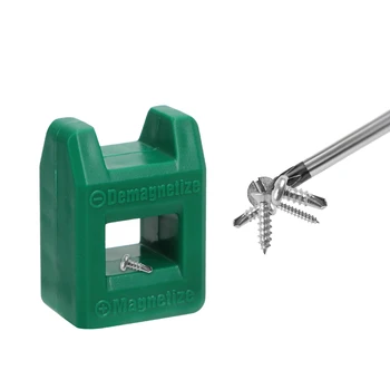 

NICEYARD Mini 2 in 1 Screwdriver Tool Porcelain Demagnetizer Magnetizer Quickly Porcelain Demagnetization Filling Degausser