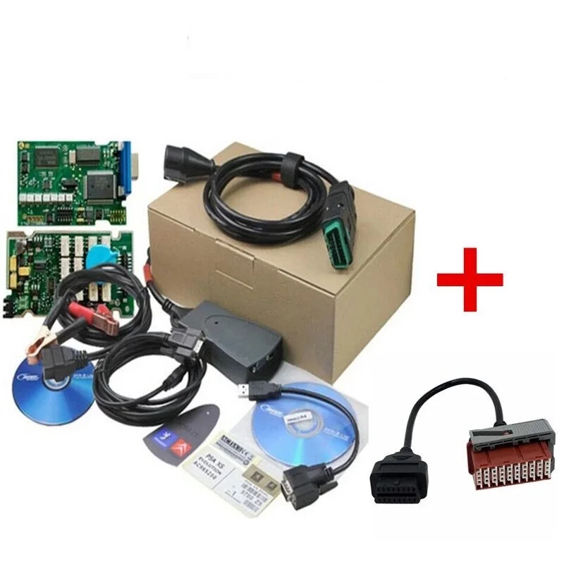 Diagbox 7,83 Lexia3 PP2000+ PSA 30PIN+ S.1279 Moduel Lexia 3 PP2000 полный чип Diagbox V7.83 для Lexia Citroen диагностический инструмент - Цвет: with 30pin
