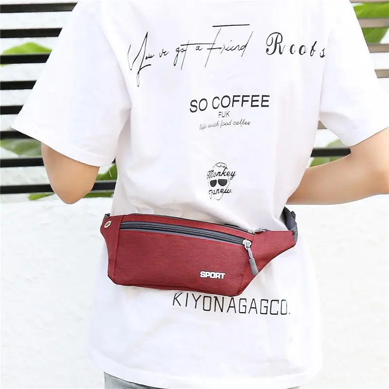 Sac banane - Type Violet - Nylon - R?�glable - Id?�al pour randonn?�e et course ?� pied Violet 