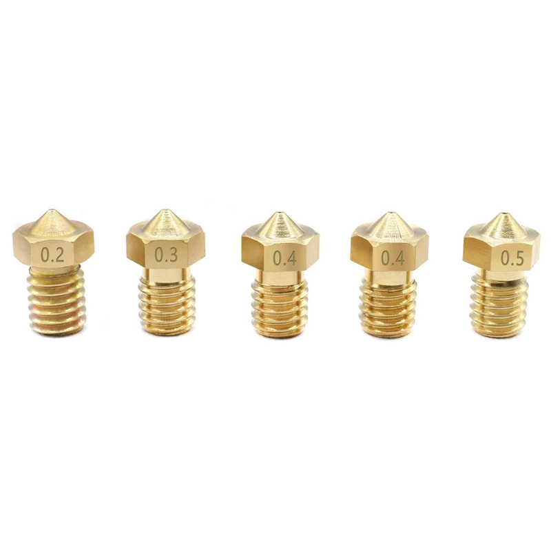 J style Head Hotend Полный комплект с 5 шт. экструдер печатающая головка+ 5 шт. насадка горло для E3D V6 Makerbot Reprap 3D принтеры 24 В