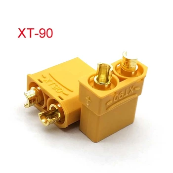 

XT90 Yellow Battery Connector Set 4.5mm Male Female Gold Plated Banana Plug