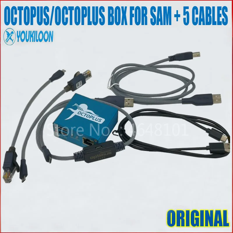 Осьминог/Octoplus коробка для samsung Edition с 5 кабелем