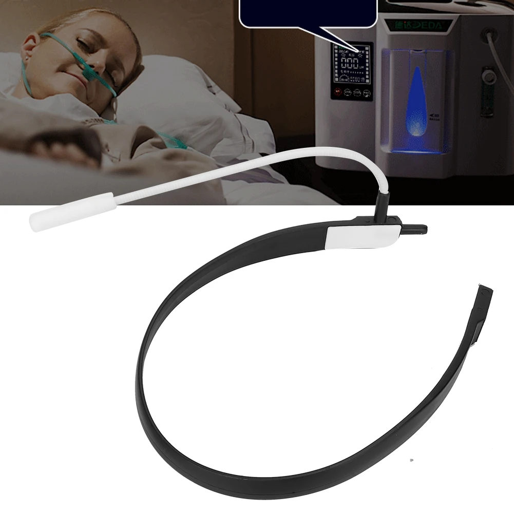 Description Picture 4 of item1Pc Plastic Household Oxygen Inhaler Ergonomic Comfortable Rotatable Connecting Head Hygienic Oxygen Generator Machine Accessory