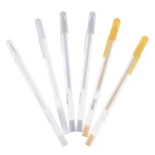 Белая/Серебристая/Золотая блестящая краска ручка черная карта ручная роспись маркер коррекция крюк линия ход ручка маркер ручка