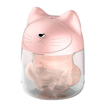 

Creative Cat's Claw Cup Humidifier Mini USB Three-In-One Multi-Function Colorful Light Silent Cute Pet Spray