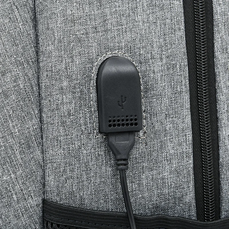 Litthing модный рюкзак для ноутбука зарядка через Usb Компьютерные рюкзаки повседневные стильные сумки большой мужской деловой рюкзак для путешествий