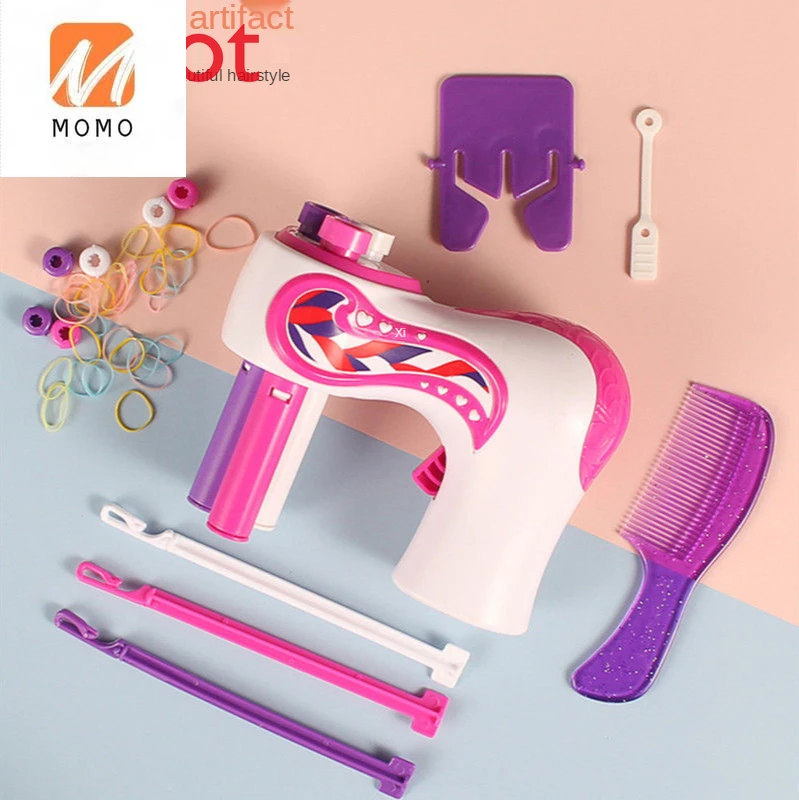 Luxury Tied-up Hair Device Children's Three-Strand Braid Electric Girl's Automatic Tress Device Household Portable Tress