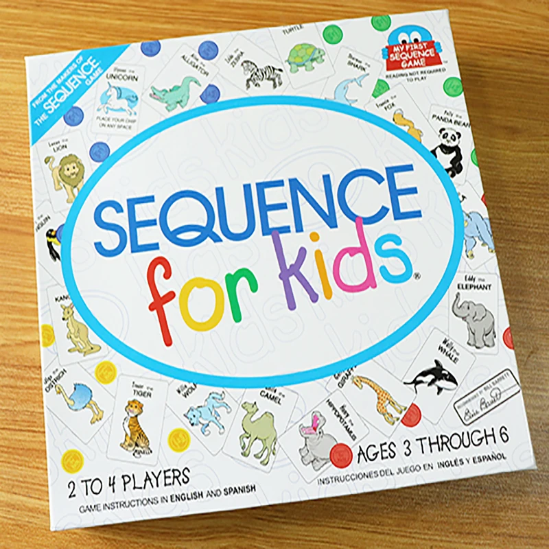 Bible sequence Card Game Adults and Children 2-6 People Entertainment Series Games English Family Interaction Puzzle Board Game