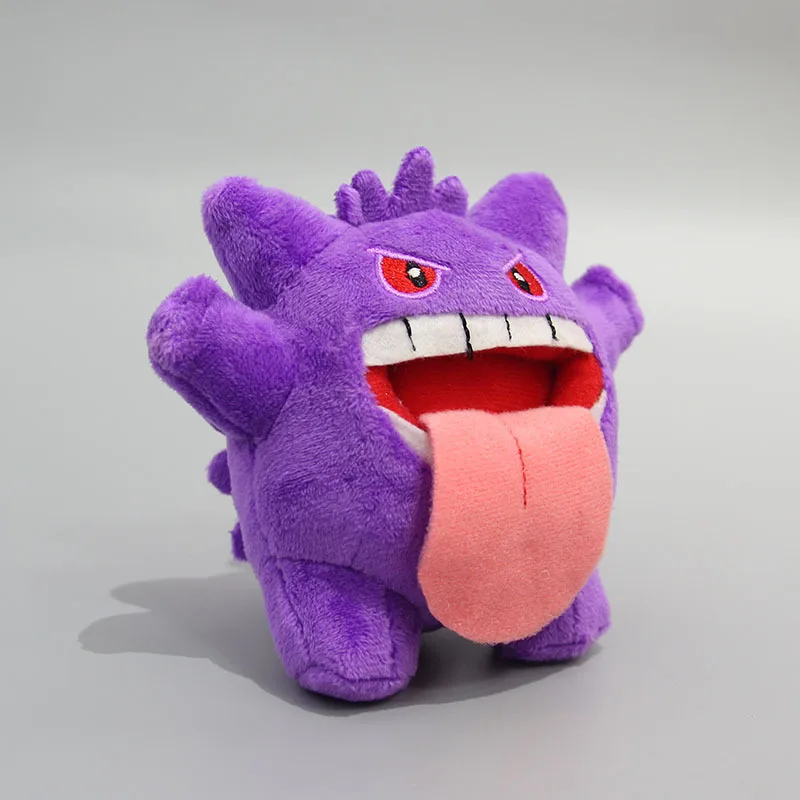Takara Tomy Pokemon 10cm Soft Stuffed Toy Gengar Plush Doll for Children Birthday Christmas Gifts
