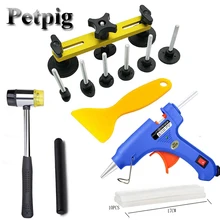 Набор инструментов для ремонта автомобиля, 20 Вт, клеевой пистолет, молотки, инструмент для ремонта автомобиля, инструмент для удаления вмятин, набор для удаления вмятин, набор инструментов для автомобиля