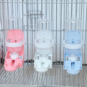 

350ML Pet Automatic Drinking Fountain Dog Hanging Water Dispenser Bird Water Drinker Feeder Waterer Pet Supplies