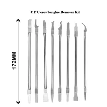 Outils de réparation Mobile 8/5 en 1 lames de démontage réparation de téléphone pour la réparation de l'ordinateur puce IC CPU NAND dissolvant de métal Kit d'outils à main