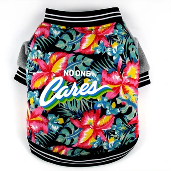 

Fashion Cool Printed Dog Clothes Winter Fleece Dog Jacket For Small Dogs Designer XS Novelty Personalized Dog Coat Dropship