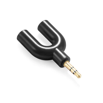 

1Pcs Double 3.5mm Earphone Headphone Y Splitter Cable Cord Adapter Jack Plug Audio Cable Cellphone Accessories White Dropship