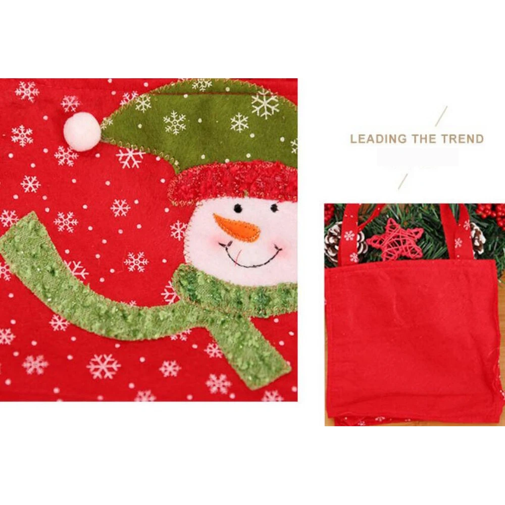 Рождественский Подарочный мешок, рождественские украшения, Санта Клаус, елочные Упаковочные сумки, счастливые подарки, сумки для рождества, вечерние, свадебные,, год