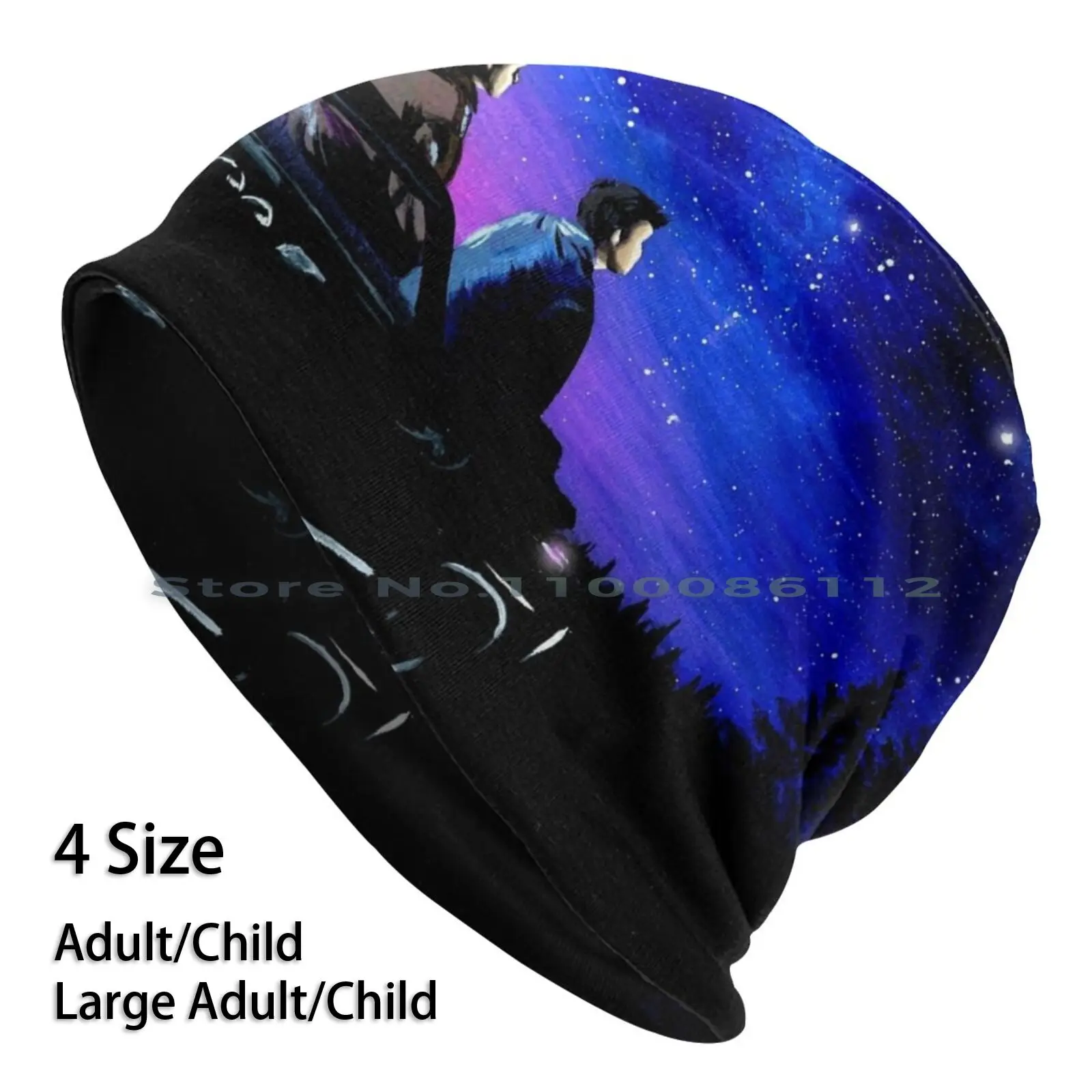 Si Siedono Sul Cappuccio E Guardano Le Stelle Berretti Cappello Lavorato A Maglia Supernatural Spn Sam Winchester Dean Winchester Sam E Dean Adam