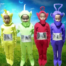 

4 Colors Teletubbies Cosplay for Kids Funny Tinky Winky Anime Dipsy Laa-Laa Po Children's Day Carnival Clothes Campus Costume