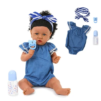 

Full Silicone Reborn Baby Dolls Crooked Mouth Baby Realistic Alive Boneca Bebe Lifelike Real Girl Doll Reborn Birthday Gift