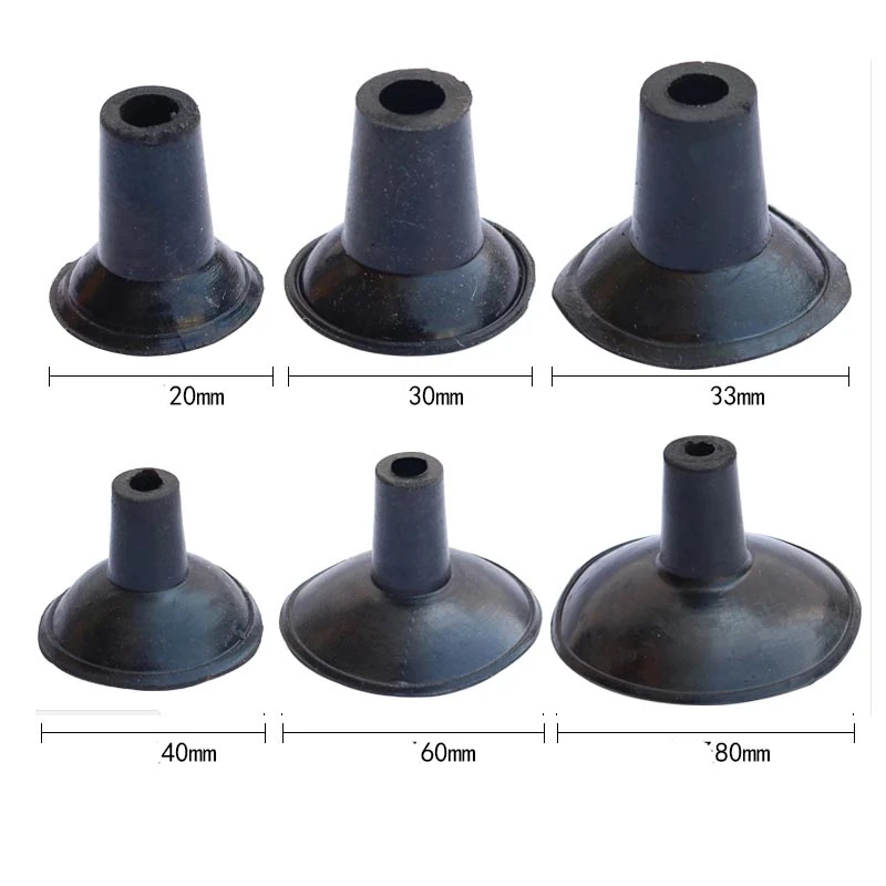 Black Valve Grinder Sucker for Car Motorcycle Electro-pneumatic Valve grinder Grinding Cup Pack of 10pcs valve lapping tool kit
