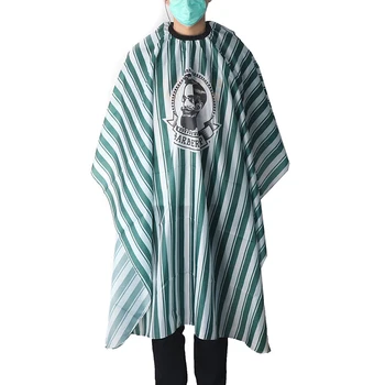 

3 Colors Salon Styling Capes Hair Cutting Hairdressing Gowns For Barber Stylist Stripe Haircut Cloth