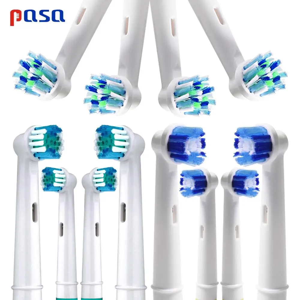 

4/8pcs New Style EB17 Replacement Brush Heads/Nozzles For Oral B Electric Toothbrush Advance Power/Pro Health/3D Excel Precision