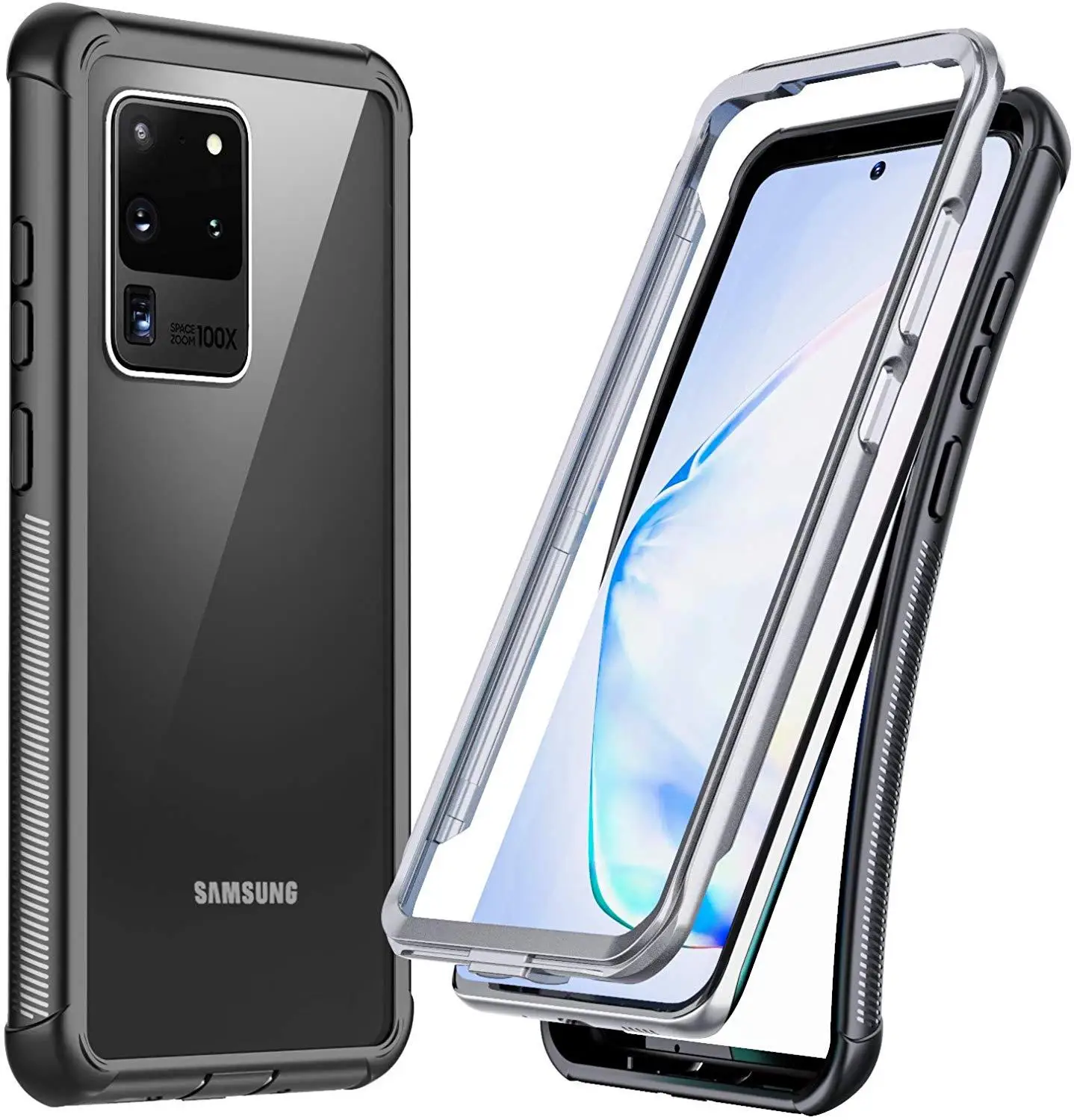 Для Samsung Galaxy S20 Ультра чехол на весь корпус с Встроенный протектор экрана