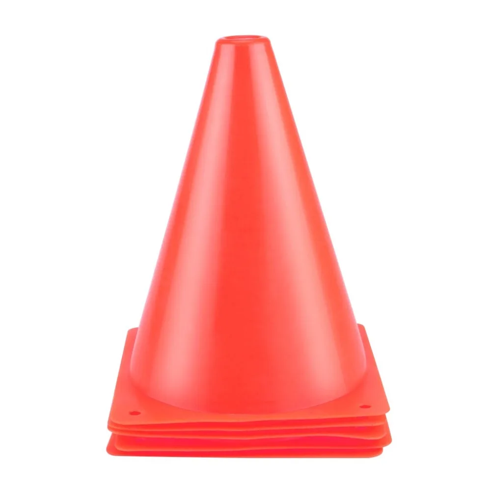 10PCS Football Training Triangle Cone Plastic Sport Training Traffic Pylons for Outdoor Gaming and Festive Event #3b06 (2)