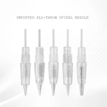 

50 Pcs Cartridge Needles For Microblading Semi Permanent Makeup Tattoo Eyebrow Lips Eyeliner