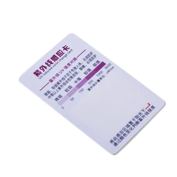 

10 Pcs/Set Reptile Terrarium UVB Test Card UV Light Lamp Life Tests Paper GXMA