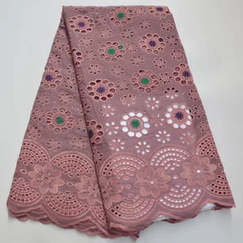 

Swiss Lace Fabric 2020 Latest Embroidery African 100% Cotton Lace Fabrics Swiss Voile Lace For Wedding Dress TR55-5