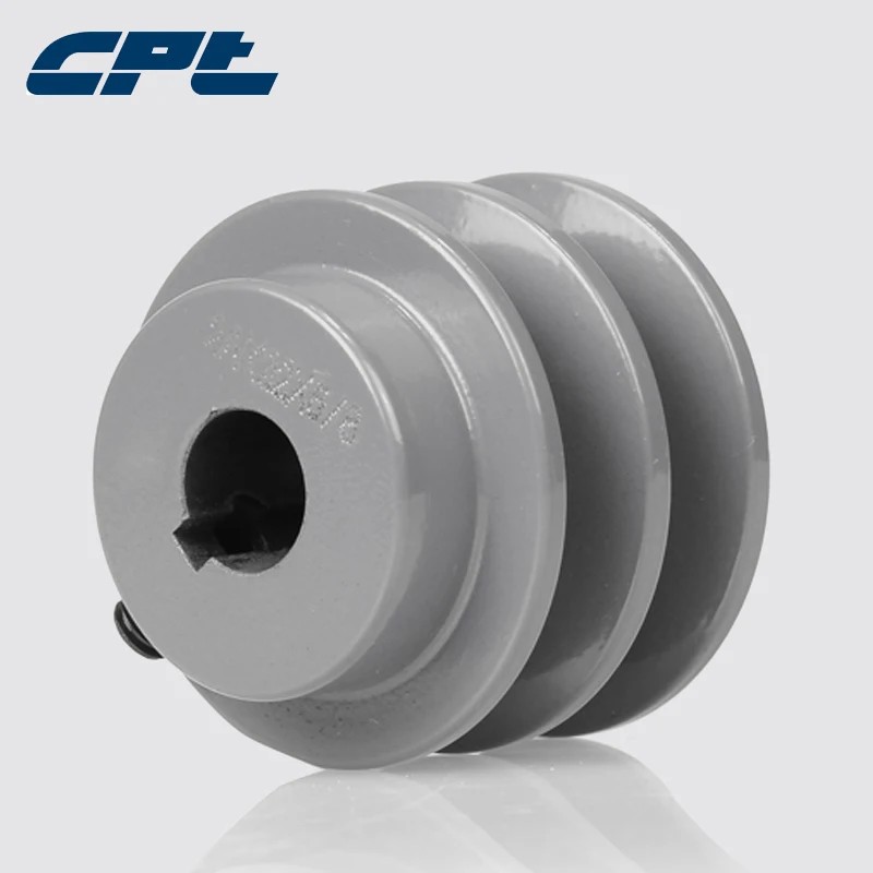 2 1/4" OD 1/2" BORE CONGRESS STANDARD V GROOVED PULLEY CA 225 1/2 