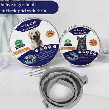 

Adjustable Collar with Effective Removal of Flea Mite Lice Insecticide Mosquito Remover Effect Pet Supplies