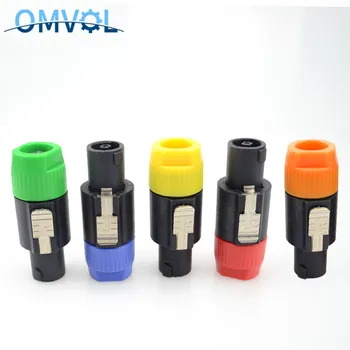

Speakon NL4FC Blue 4 Pin Male Plug Compatible Audio Cable Connector