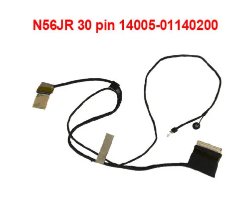 ЖК-кабель для ASUS N56 N56J N56JR N56JN N56JK N56V N56VZ N56SL N56VM N56D G56 G56JK 30Pin 14005-01140200 экран EDP гибкий |