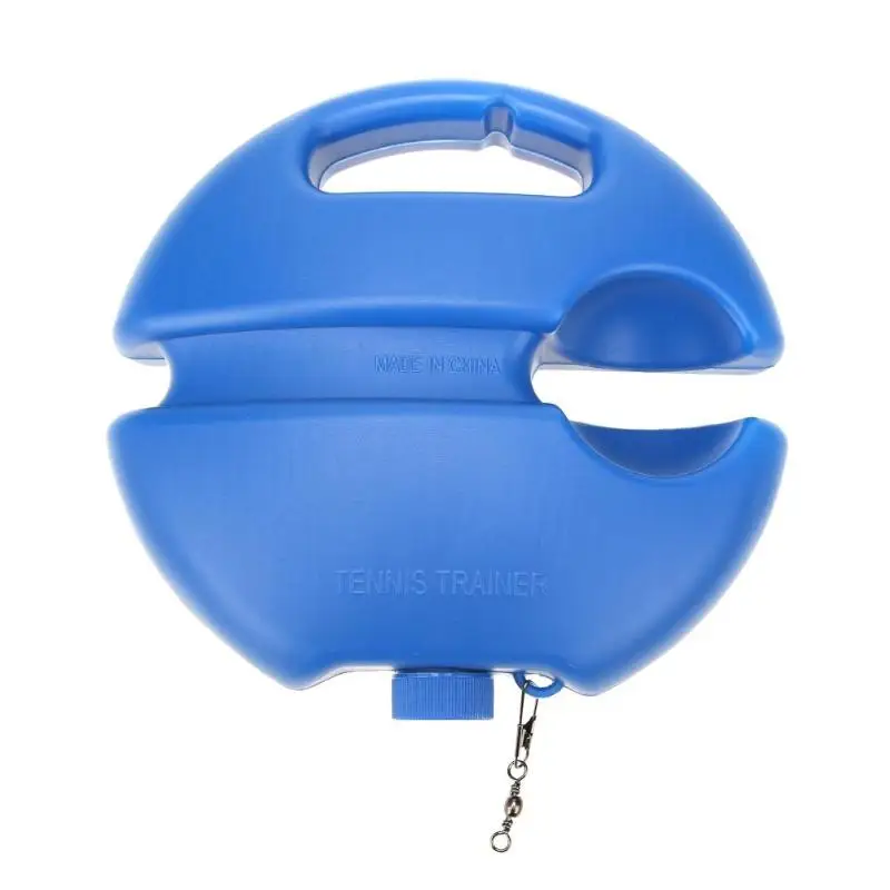 Blue without ball Тренировочный инструмент для тенниса, гимнастический мяч, спортивный, для самостоятельного обучения, тренировочный мяч - Цвет: Blue without ball