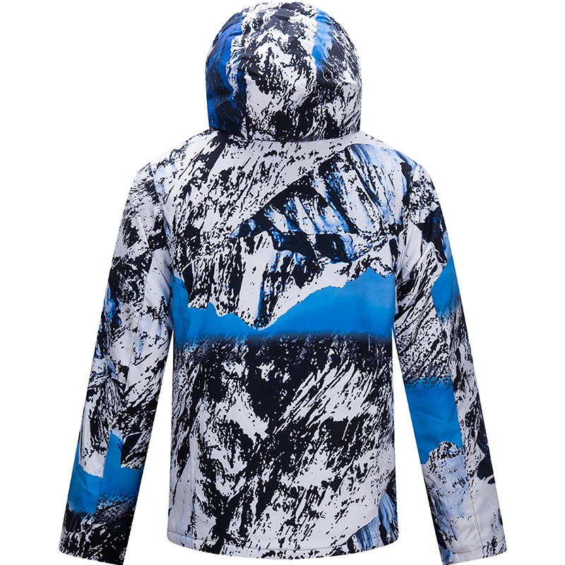 Men Winter Outdoor Sport Ski Suit Snow Skiing Set Camouflage Thermal Waterproof Windproof Male Snowboard Jackets and Pants for Winter Jacket Ski Jacket Men Snow Jumpsuit