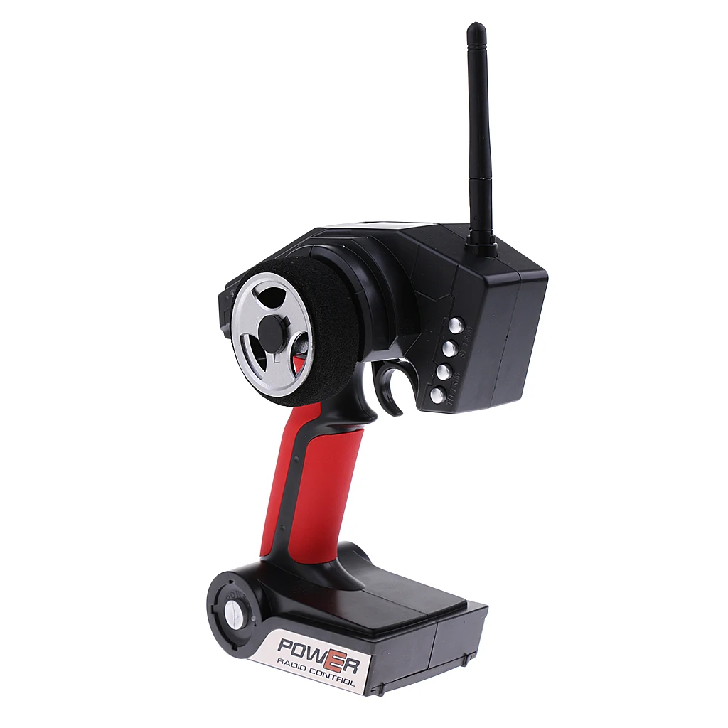 Radio Remote Control Transmitter with Receiver 3 Channel 2.4G for RC Trucks