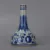 Qing Kangxi Hand-painted Blue And White Glaze Entangled Branch Lotus Small Antique Ceramic Vase 8